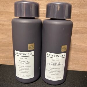 Kristin Ess Purple Shampoo and Conditioner Set
